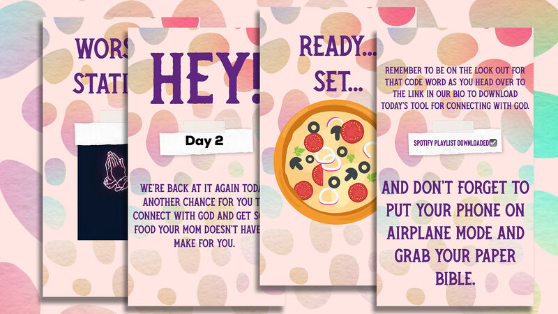 Worship Stations From A Distance